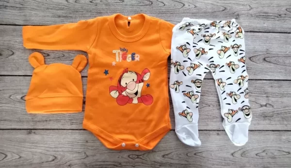 Conjunto Bebe Personajes Body Nacimiento A 12 Meses Ajuar - Imagen 2